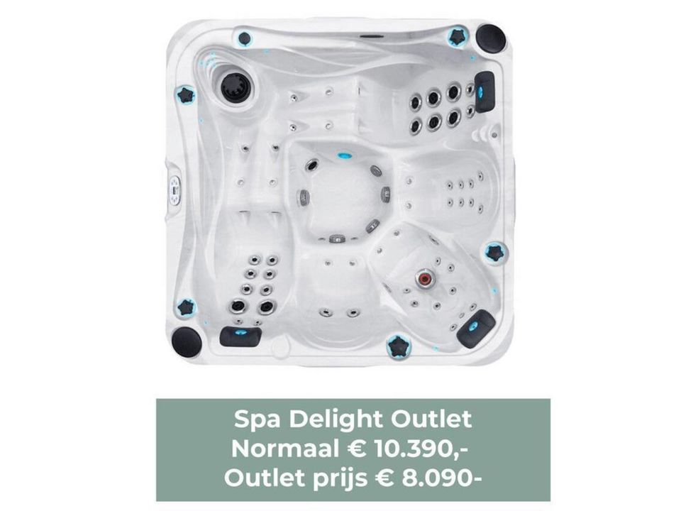 Top Outlet Spas Outdoor Whirlpools Spa  Jacuzzi Fonteynspas in Emmerich am Rhein