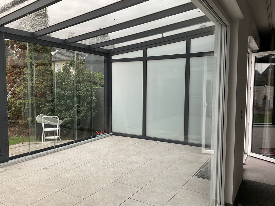 Fensterreinigung/ Terrassenüberdachung in Voerde (Niederrhein)