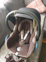 Maxi Cosi Cabriofix  + Fußsack Braun Top Nordrhein-Westfalen - Dülmen Vorschau