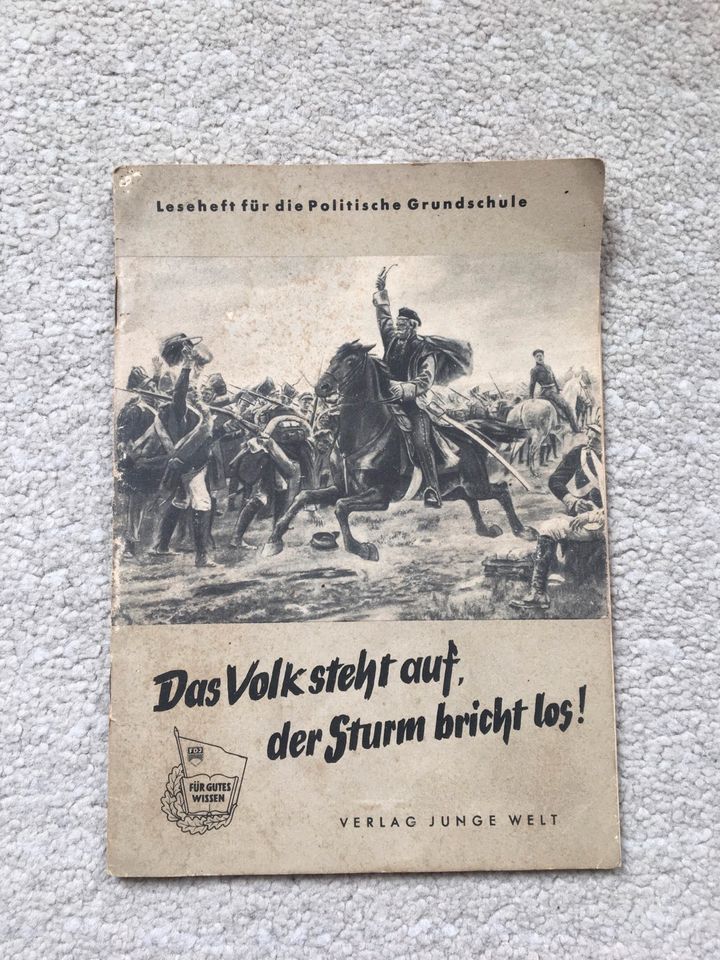 DDR Buch Volk steh auf und Sturm bricht los FDJ Verlag Junge Welt in Dessau-Roßlau