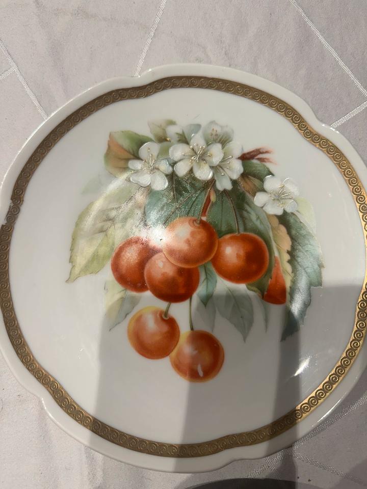 Porzellan Sammler Teller, PT Bavaria Tirschenreuth,  Obstmotiv in München