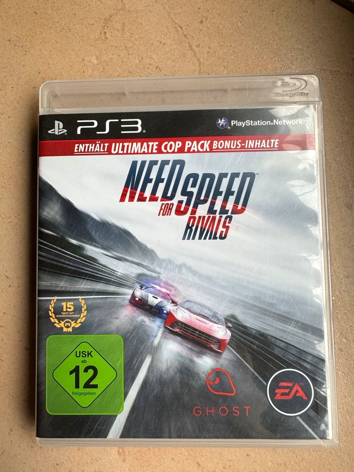 Need for speed Rivals PS3 sehr guter Zustand in Hamburg