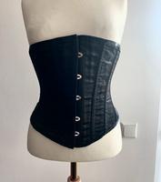 Unterbrustkorsett Korsett Corsage schwarz Satein Gothic Punk Brandenburg - Potsdam Vorschau