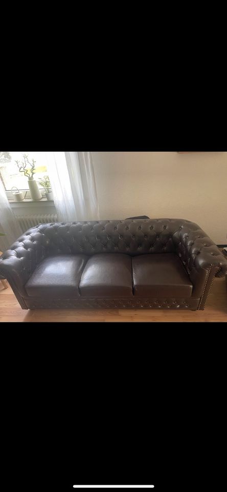 Sofa / Barock Set / Chesterfield / Couch / 3-3-1  sofa in Bottrop