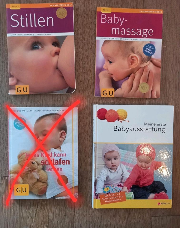 ♡GU-Babybücher im Set♡ Stillen, Babymassage, schlafen lernen in Westerheim