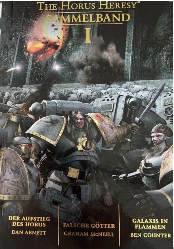 Warhammer 40K Buch Horus Heresy: Sammelband I (DEUTSCH) Neu in Hameln