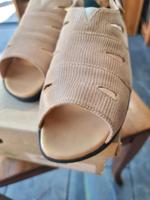 BÄR Schuhe Sandalen Sommerschuhe beige und blau Hessen - Riedstadt Vorschau