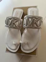 MICHAEL KORS Sandalen, Größe 38,5 in weiß, NEU Brandenburg - Stahnsdorf Vorschau