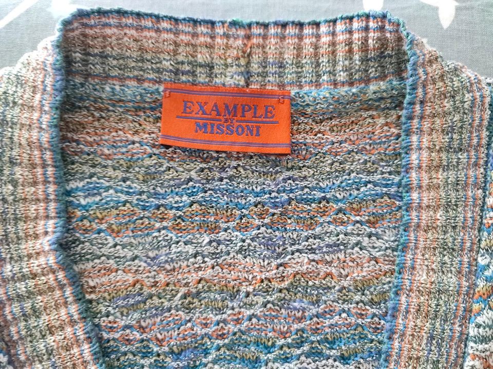 Example by Missoni pullover Strickjacke vintage Größe XL oversize in Calw