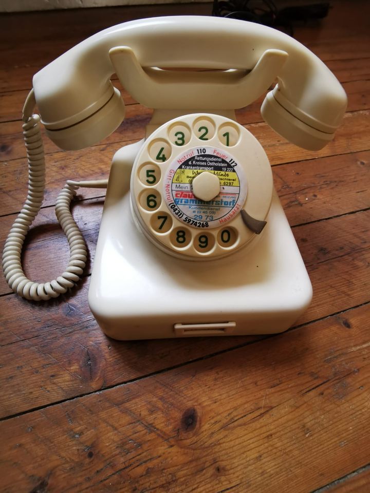 Telefon Vintage Post W49 Elfenbein in Handorf