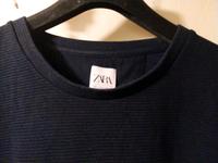 Zara ripped Stoff T Shirt in M dunkelblau fast schwarz Schleswig-Holstein - Kiel Vorschau