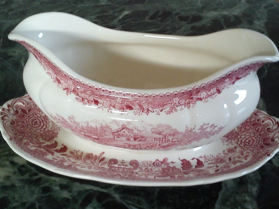 VILLEROY& BOCH Germany BURGENLAND rot Sauciere in Roxel