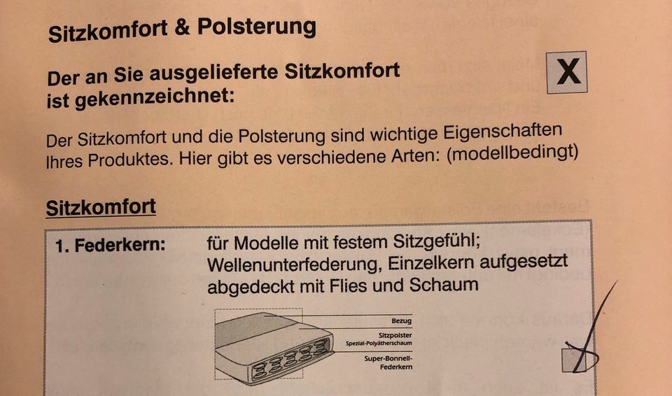 Hochwertiger Sessel auf Rollen * cremefarben (helles beige) * TOP in Heusenstamm