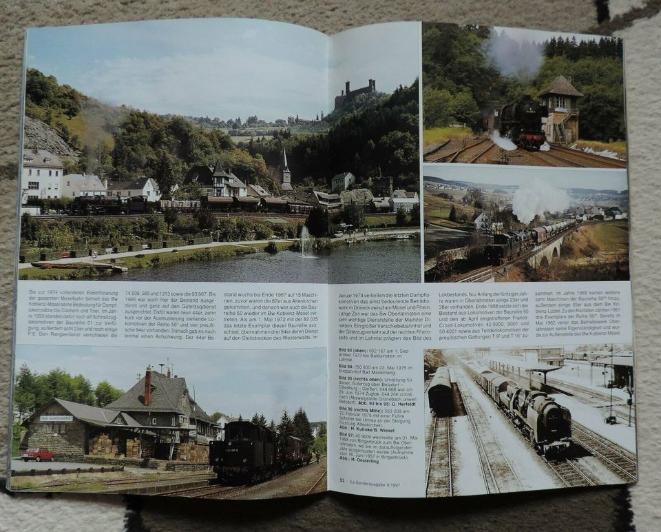 Eisenbahn Journal Special Sonderausgabe II 97 DB Dampf pur Teil I in Zella-Mehlis