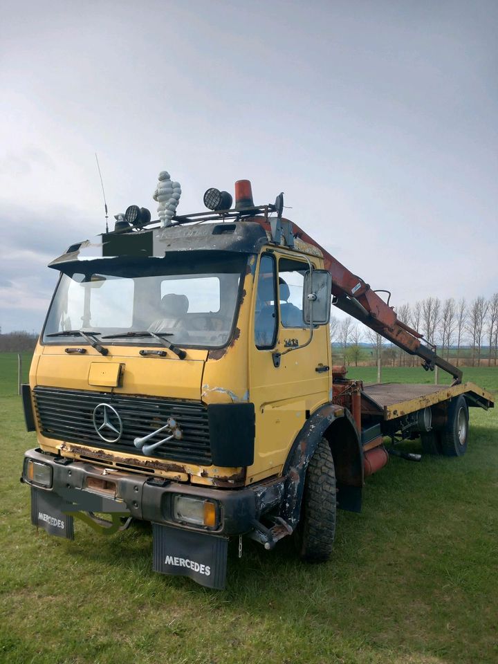 Abschleppwagen Mercedes 1413 in Pasewalk