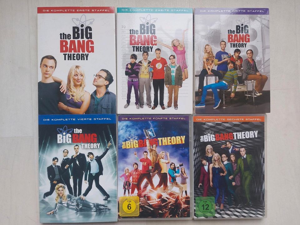 The Big Bang Theory DVDs 1-6 in Hamburg