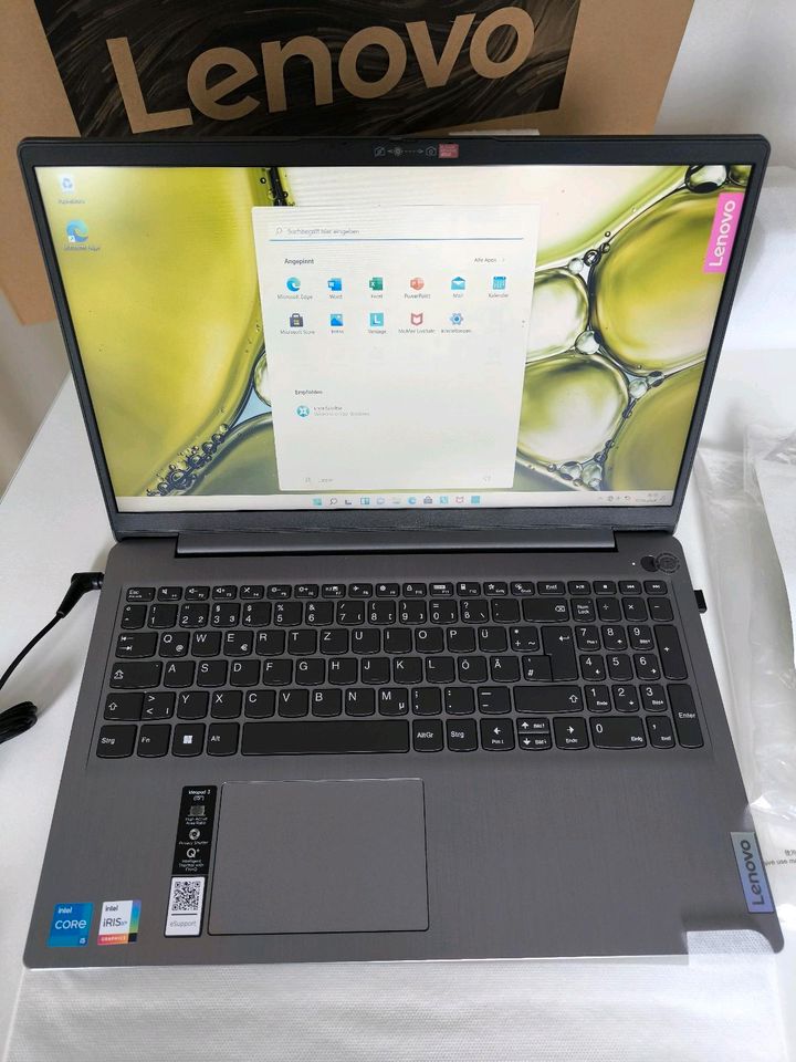 Lenovo IdeaPad 3 ─15" FHD ─ intel i5-1135G7─20 GB RAM ─1 TB NVMe in Boppard