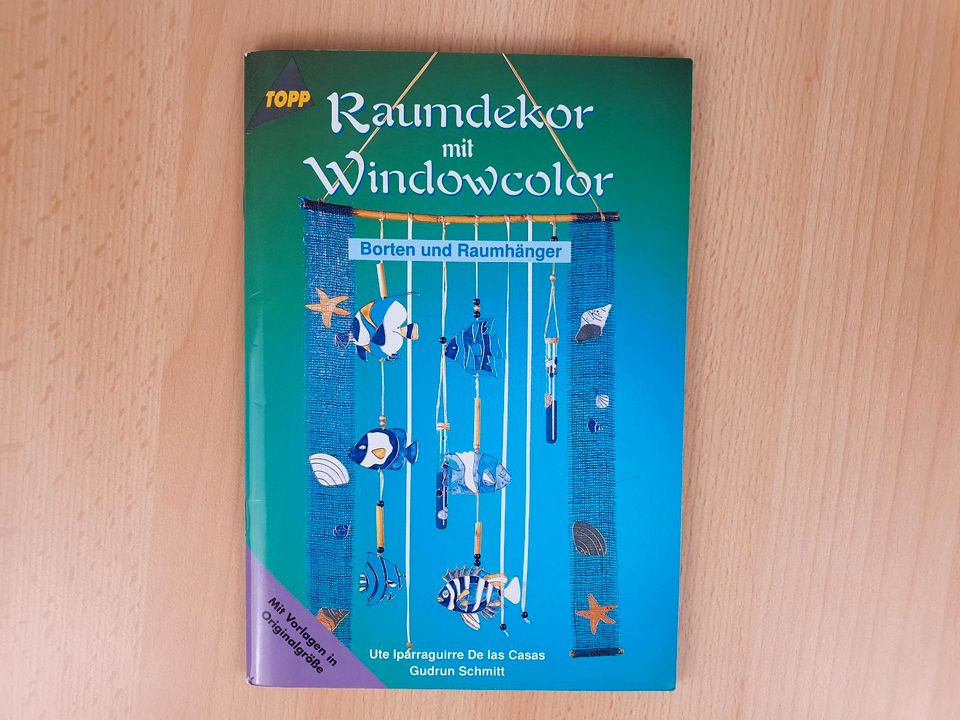 Bastelbuch Raumdekor mit Windowcolor Kreativ DIY 2 Vorlagebögen in Schönau (Schwarzwald)