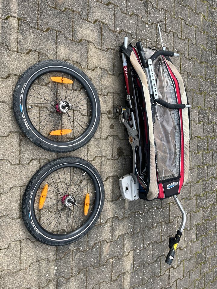 Thule Chariot CX 1 Kinderanhänger inklusive Fahrrad-Set in Gengenbach