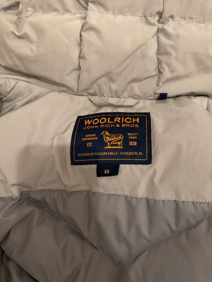 Woolrich Arctic Parka Gr. XS grau Mantel Jacke in Düsseldorf