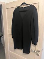 Schwarzes Kleid langarm Gr. L Zara V Ausschnitt Lindenthal - Köln Weiden Vorschau