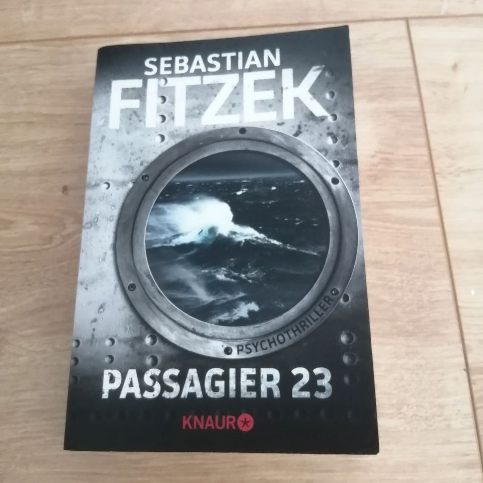 Taschenbuch Sebastian Fitzek Passagier 23 Psychothriller in Alzey