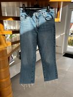 Zara high waist Jeans cropped Blogger Bayern - Gilching Vorschau