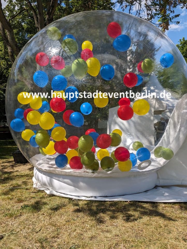 Hüpfburg mieten, Bubble House, Bubble Dome, Bubble Bounce in Berlin