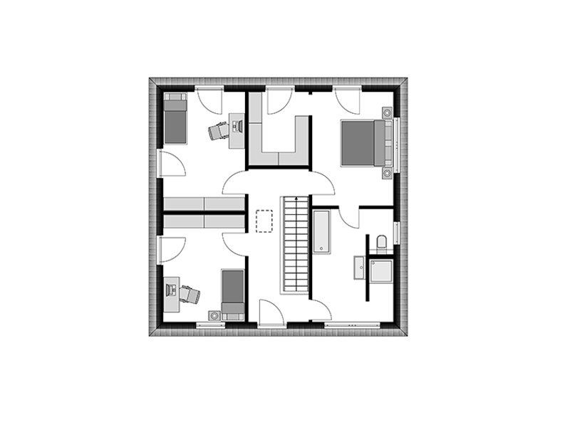 Architekten + Neubau Energiesparhaus in einem - geht mit Streif! in Rosbach (v d Höhe)