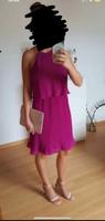 1x getragen ASOS Plisseekleid Cocktaioilkleid pink margenta XS S Hessen - Kelkheim Vorschau