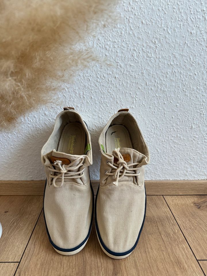 Timberland | Herrenschuhe | Schuhe | Beige | Größe 46 in Bergisch Gladbach