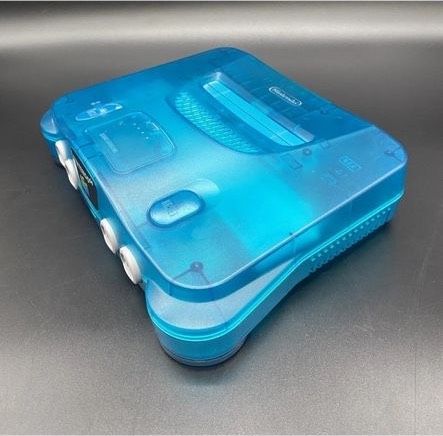 Nintendo 64 ice Blue transparent Konsole in Hamm