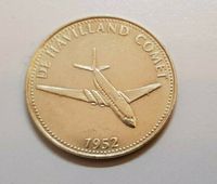 Shell Deutschland Medaille  - Flugzeug De Havilland Comet 1952 Niedersachsen - Hardegsen Vorschau