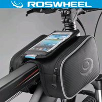 Roswheel Fahrrad Tasche f. Sattel Stange Handy Halter Smartphone Sachsen - Dohna Vorschau