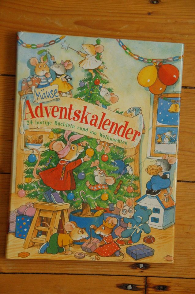 Mäuse Adventskalender mit 24 kleinen Büchlein in Dresden