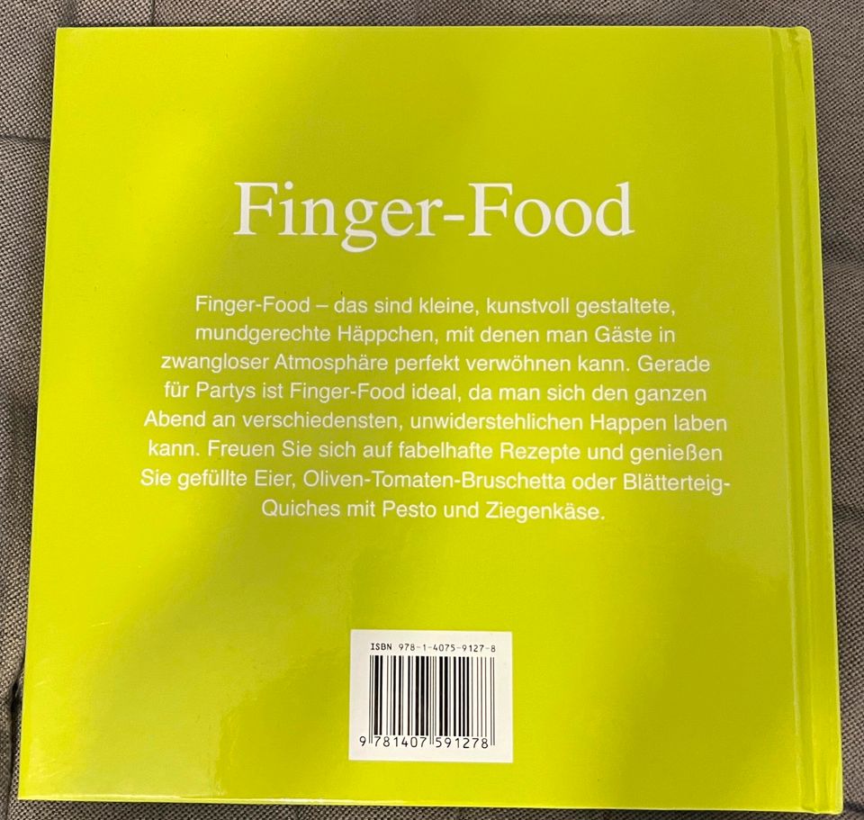 Fingerfood Rezepte, Gebundene Ausgabe, super Zustand in Nürtingen