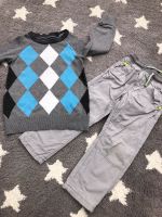 Next coole graue Hose & Pullover Rauten 2-3 Jahre 98 Rheinland-Pfalz - Standenbühl Vorschau