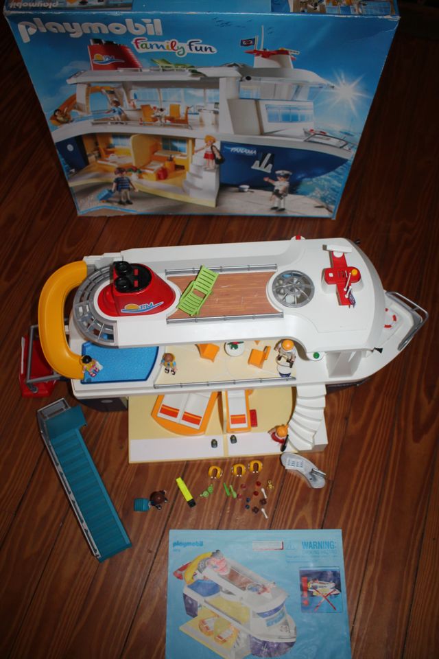 Playmobil Kreuzfahrtschiff 6978 Schiff Kreuzfahrt vollständig in Hamburg