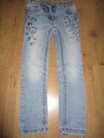 schöne Mädchen Jeans Hose verstellbarer Bund Gr. 128 TOP Thüringen - Elxleben an der Gera Vorschau