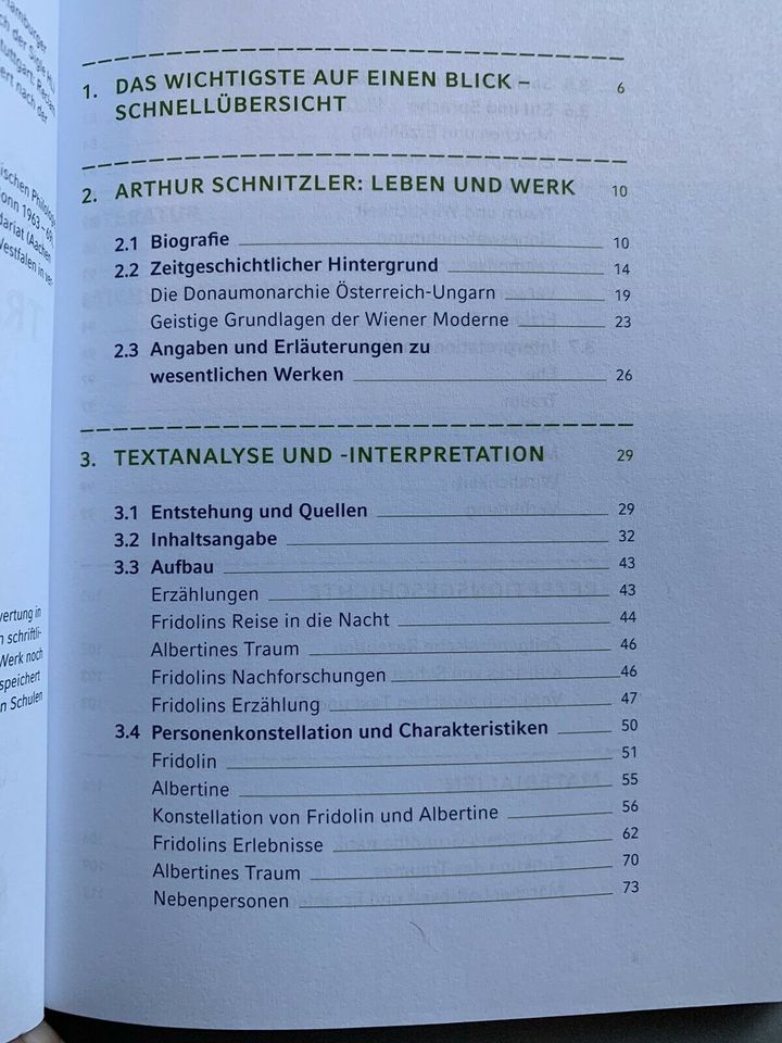 Königs Erläuterungen Traumnovelle Schnitzler in Echternacherbrück