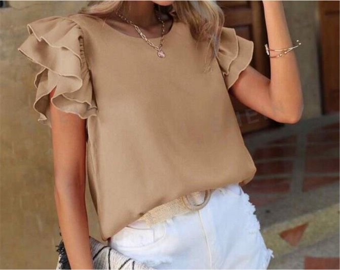 Bluse im beige in Leimen