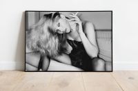 Poster Bild Mario Testino Kate Moss Smoking Erotik Kunst Akt Nordrhein-Westfalen - Wegberg Vorschau