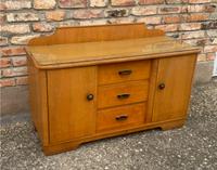 Vintage Retro Kommode Schrank Anrichte Sideboard Holz Alt DDR Sachsen-Anhalt - Halle Vorschau