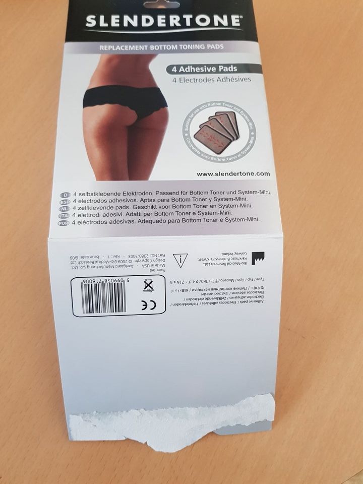 Slendertone Bottom Potrainer Gr. 34-42 w NEU EMS Hose Gelpads in Düsseldorf  - Eller