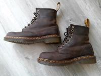 Schnürstiefel Dr. Martens, braunes Leder, ungefüttert Nordrhein-Westfalen - Bergheim Vorschau