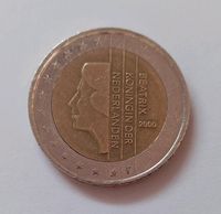 2 Euro Gedenkmünze Niederlande 2000 "Königin der Niederlande" Niedersachsen - Brietlingen Vorschau