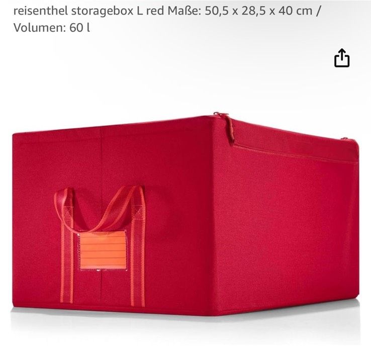 Reisenthel Storage Box L GESUCHT in rot in Hermersberg