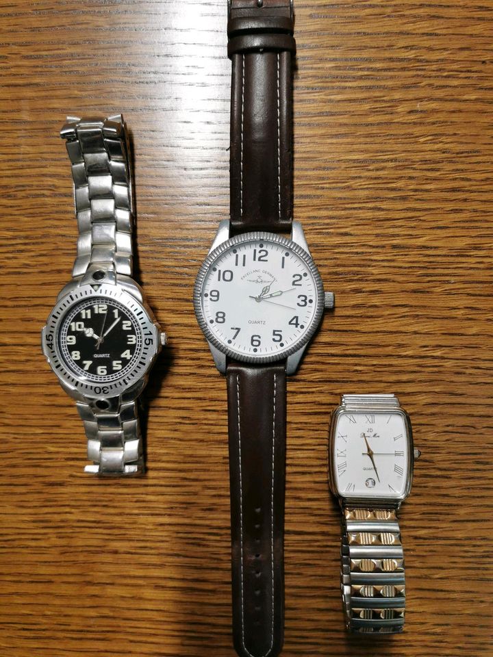 Uhren Quarzuhren, Lederarmband Metallarmband in Leipzig - Holzhausen | eBay  Kleinanzeigen ist jetzt Kleinanzeigen
