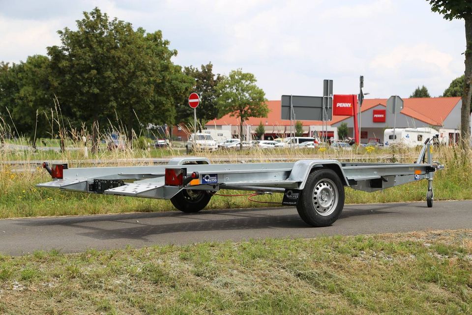 NEU Fahrzeugtransporter Anhänger 362x180cm Anhänger 1300kg zGG in Dorsten