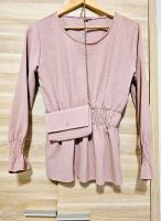 Bluse mit Handtasche gr.36 rose Hessen - Darmstadt Vorschau